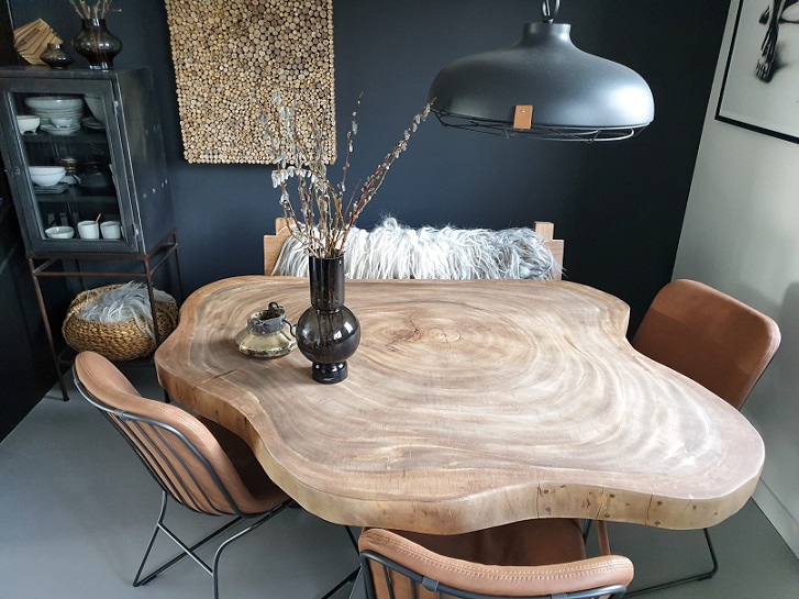 eettafel eethoek huizedop