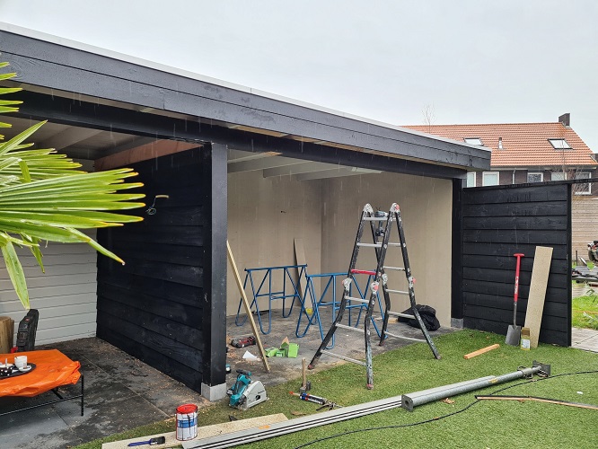 tuinkamer veranda tuinidee