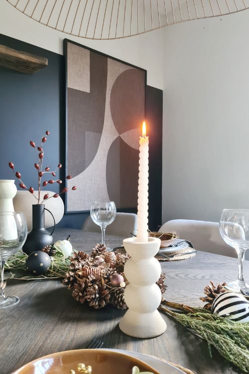 kersttafel dekken ideeën